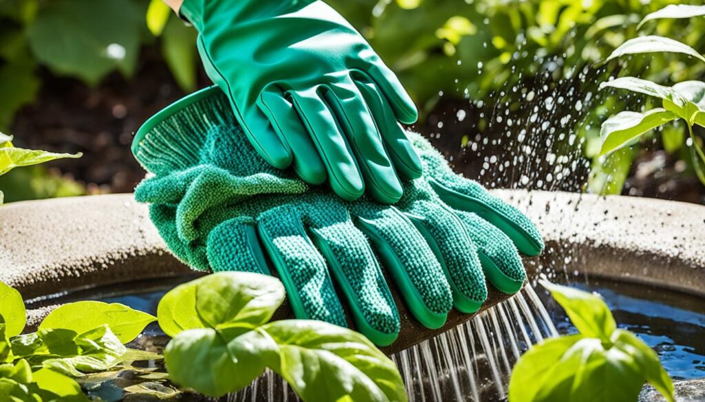 Maintaining outdoor water features