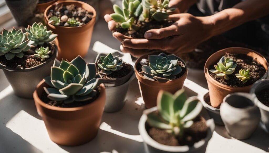 Propagating Succulents Propagating Succulents