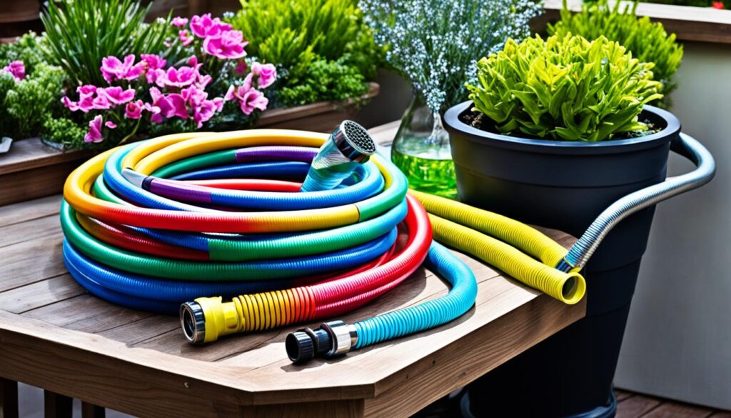 compact garden hose