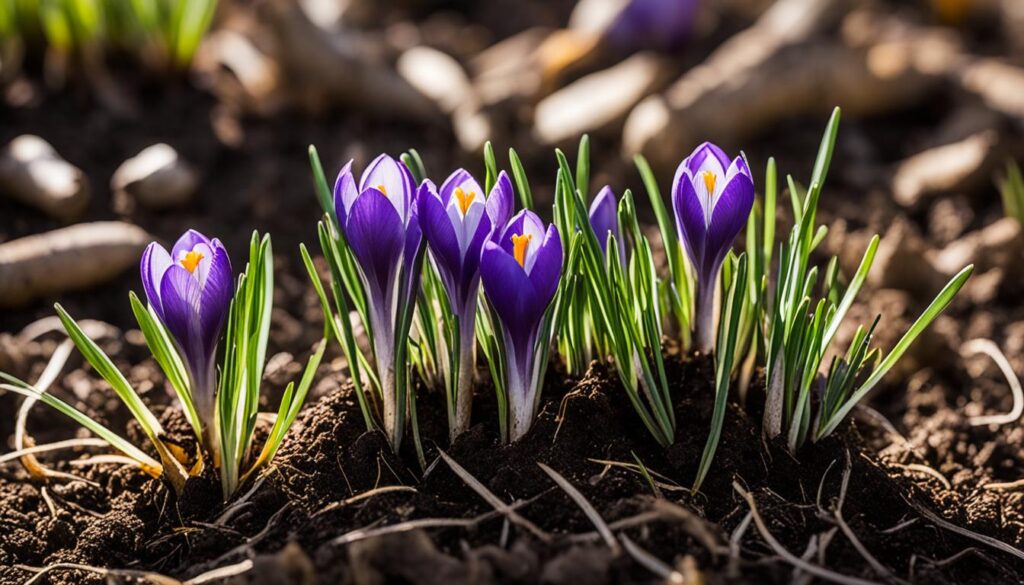 crocus bulbs symbolism