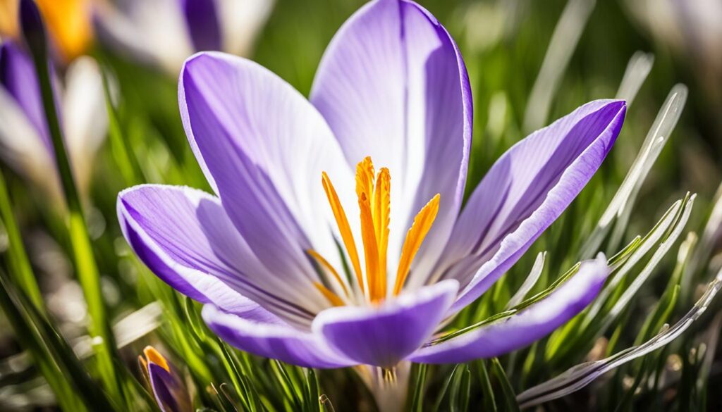 crocus flowers