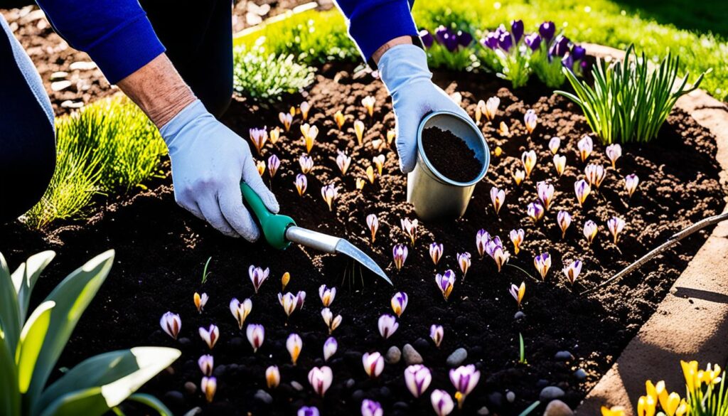 crocus planting