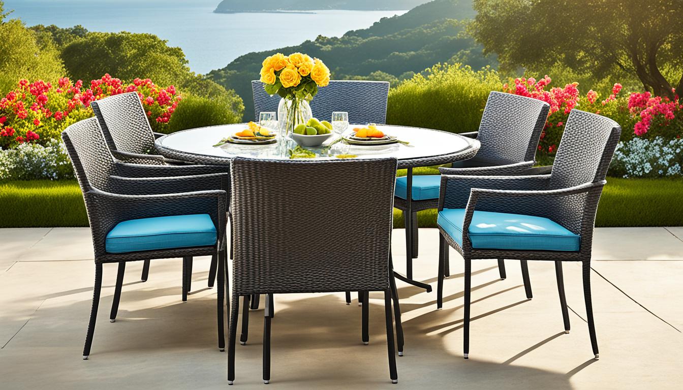 garden dining set