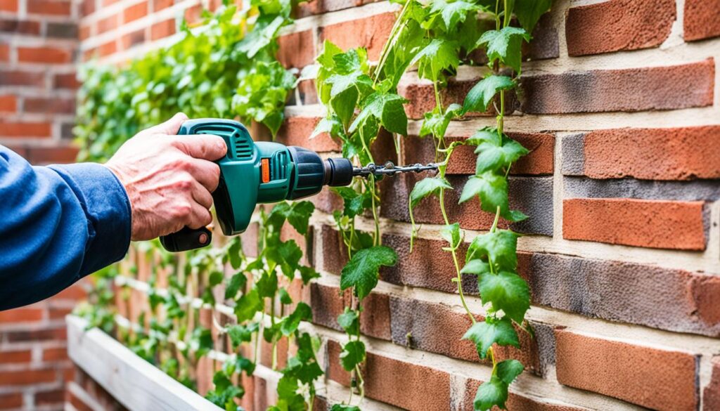 garden trellis installation garden trellis installation