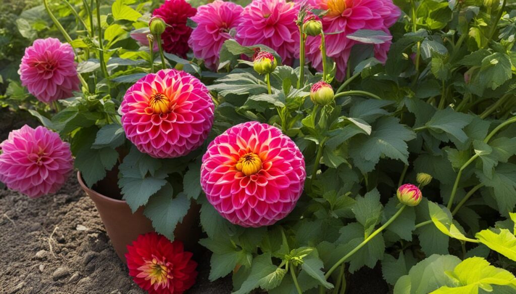 growing dahlias growing dahlias