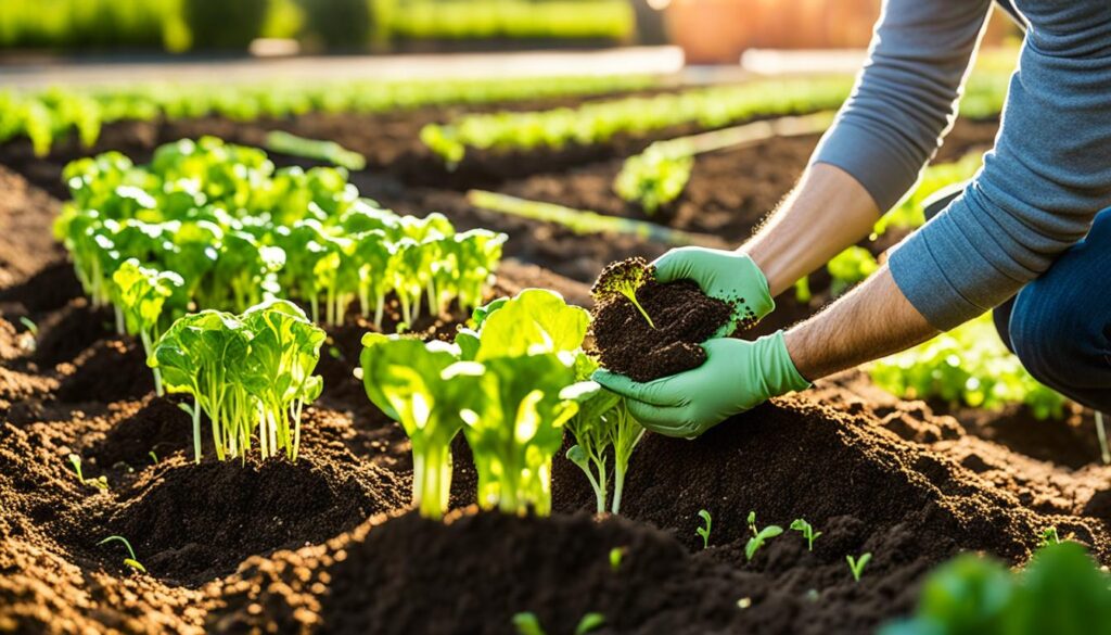 lettuce planting lettuce planting