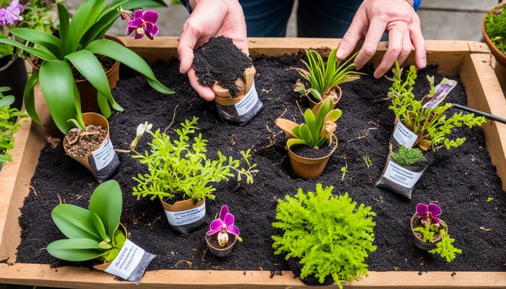 orchid potting mix orchid potting mix