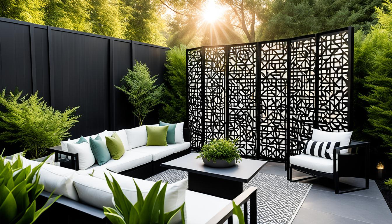outdoor privacy screen