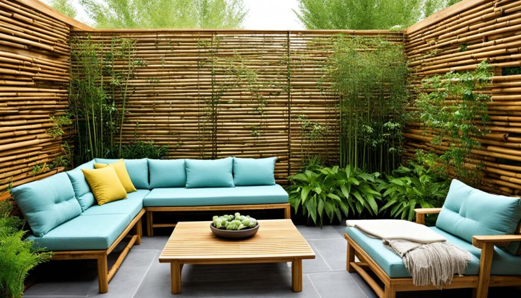 outdoor privacy wall