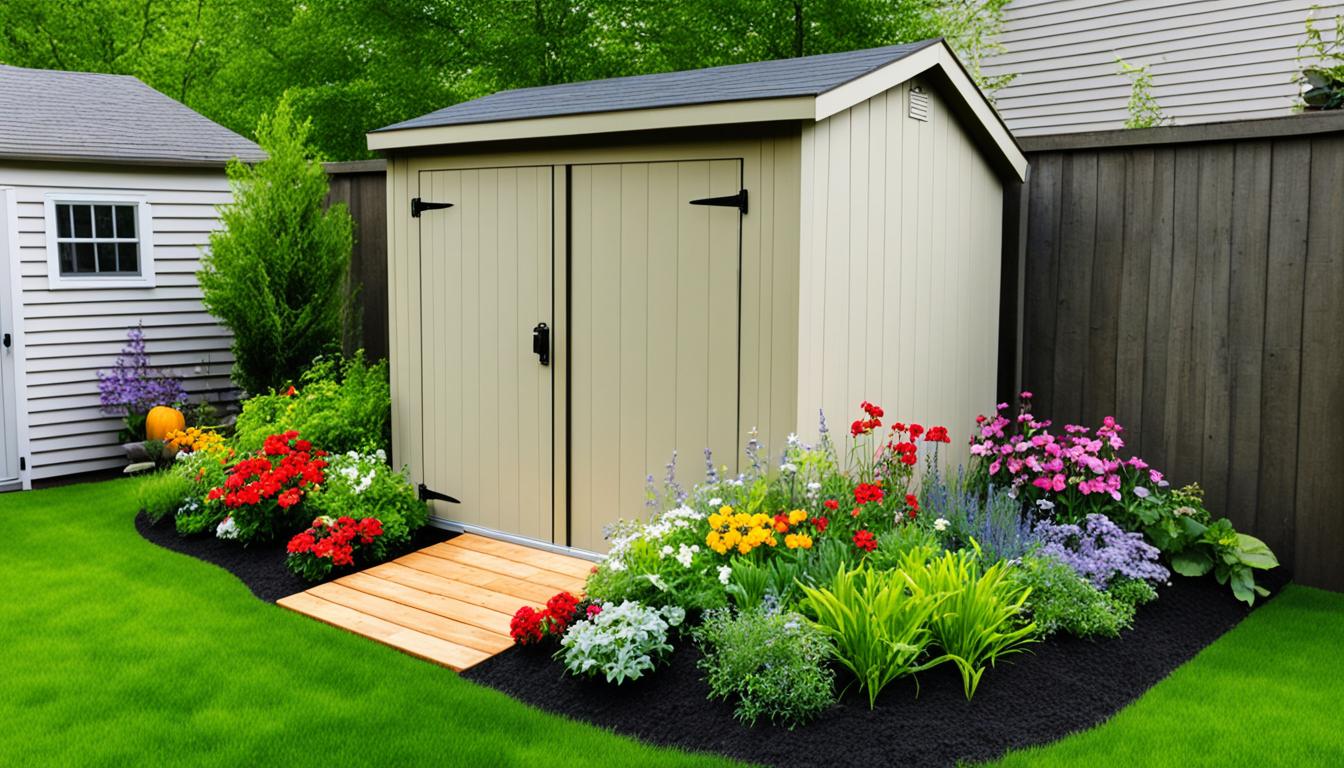 outdoor storage shed