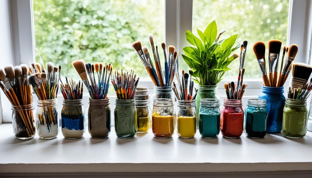 paintbrush storage paintbrush storage