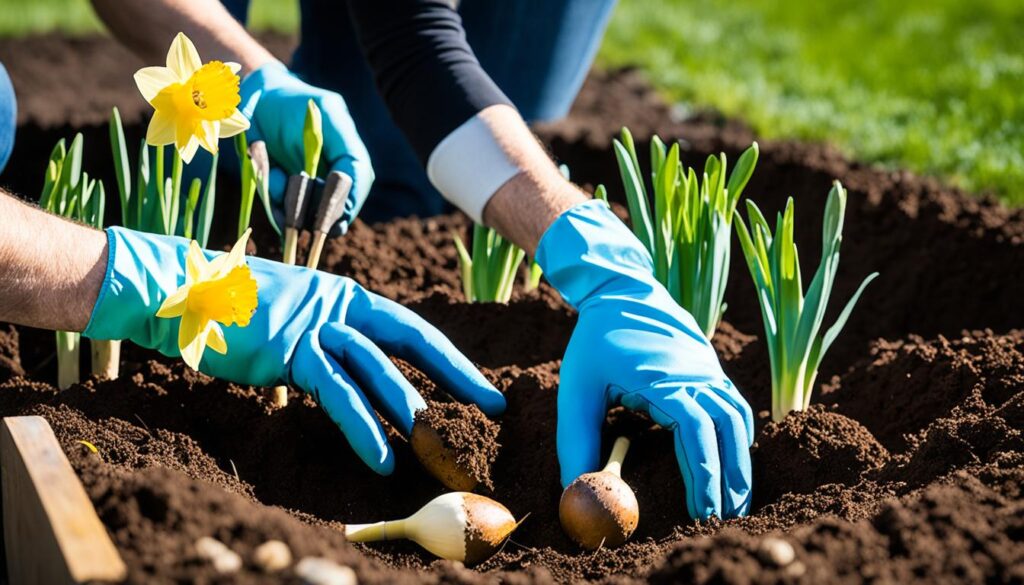 planting daffodil bulbs planting daffodil bulbs