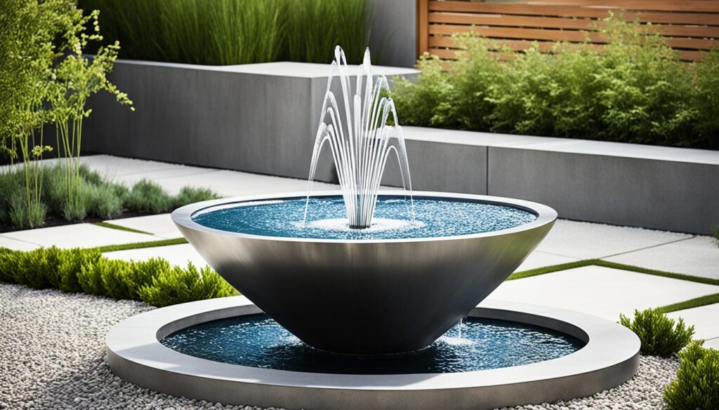 popular modern fountains