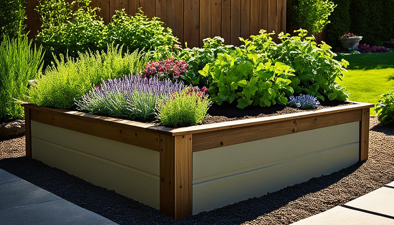raised garden bed