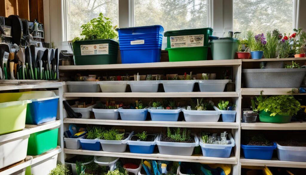 repurpose bookshelves and plastic tubs repurpose bookshelves and plastic tubs
