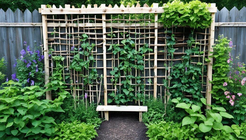 rustic trellis rustic trellis
