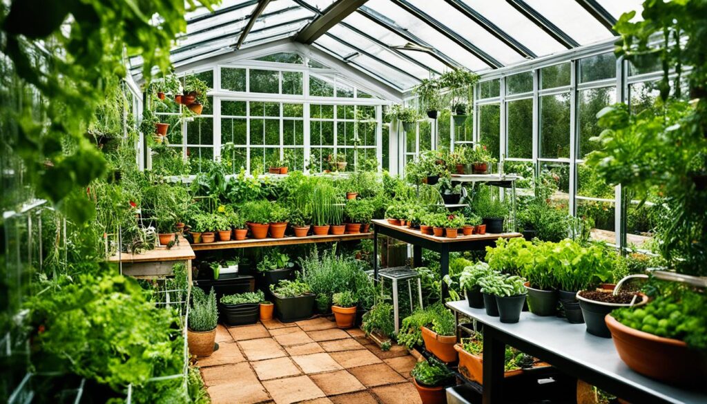 small garden greenhouse