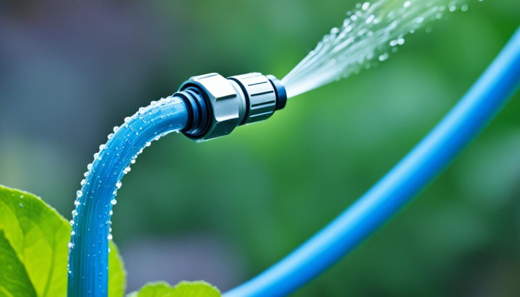 soaker hose connection soaker hose connection