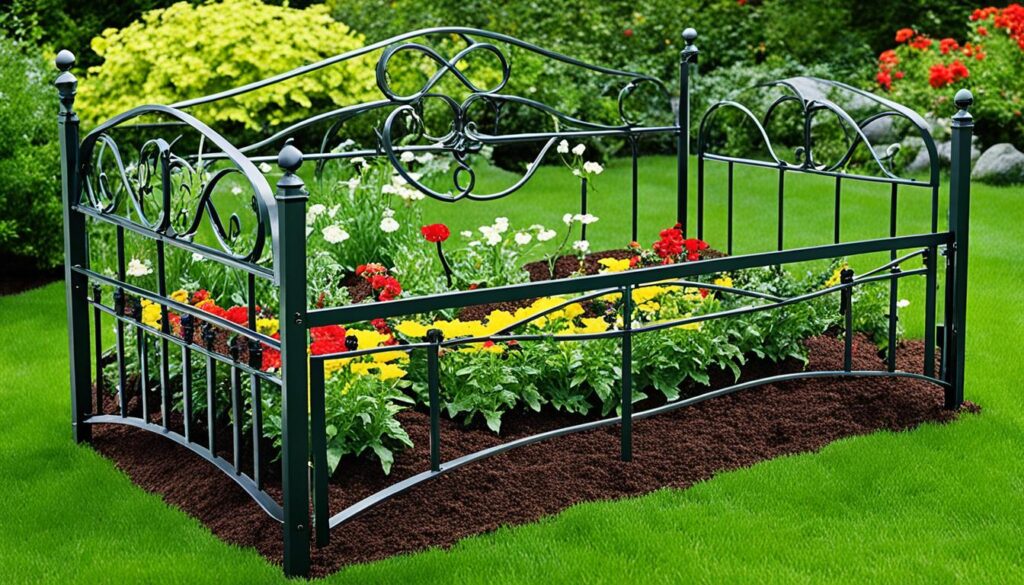 sturdy metal garden beds