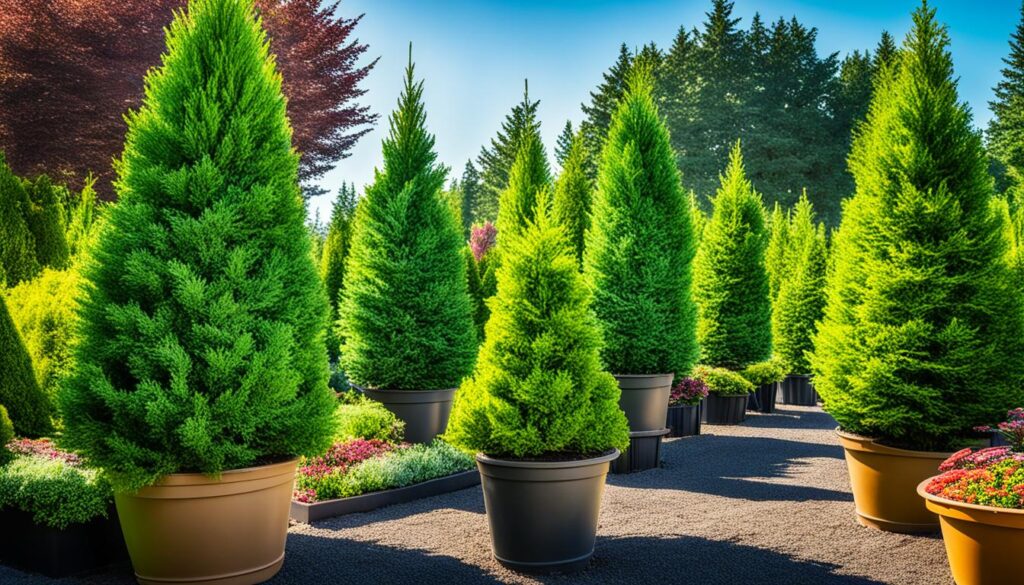 thuja green giant for sale