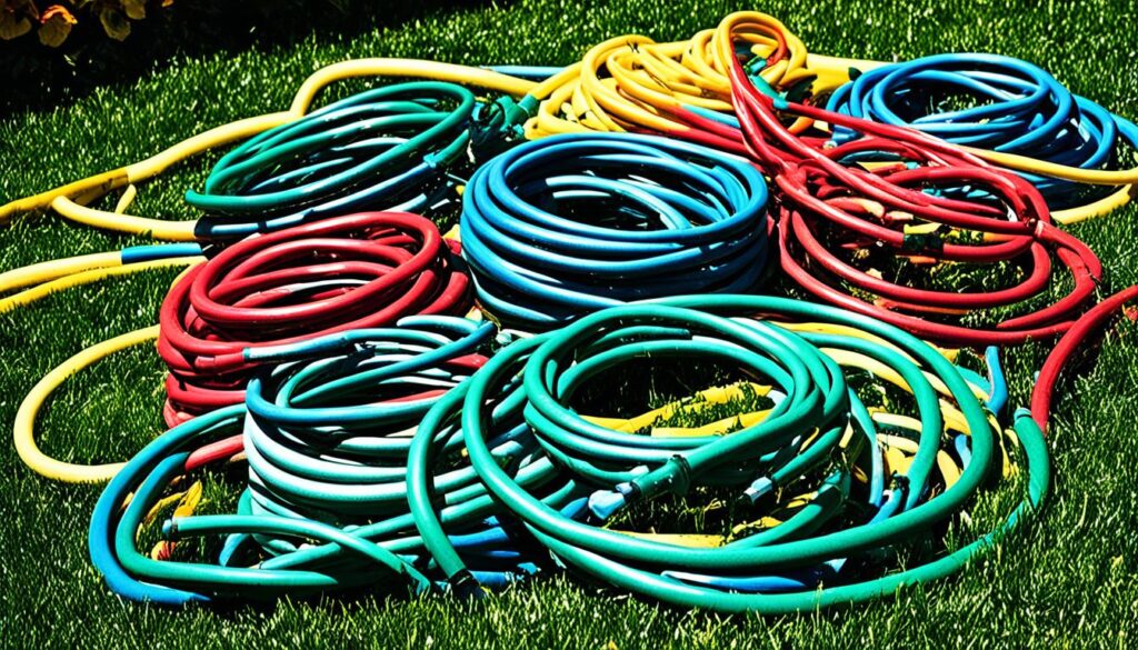 water hose features
